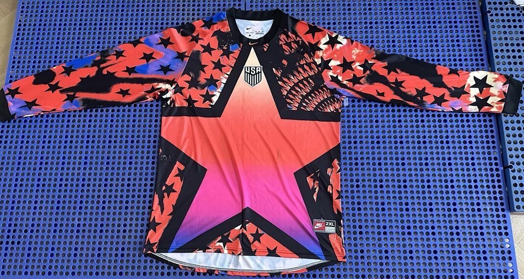 AAA Quality USA 2026 World Cup GK Red Long Soccer Jersey